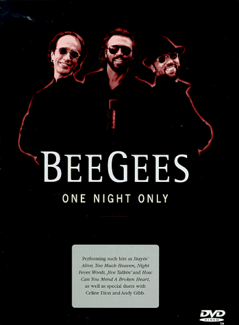 BEE GEES - ONE NIGHT ONLY DVD