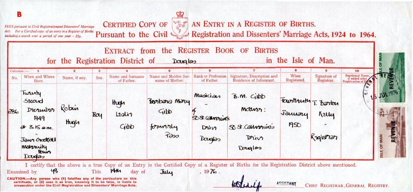 certidaodenascimentorobin