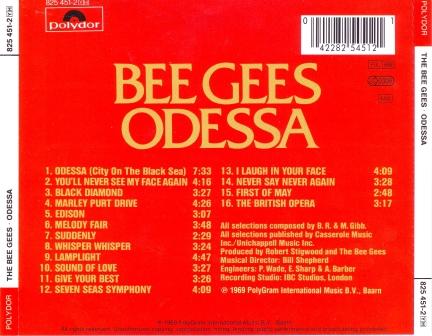 Odessa - Bee Gees BR