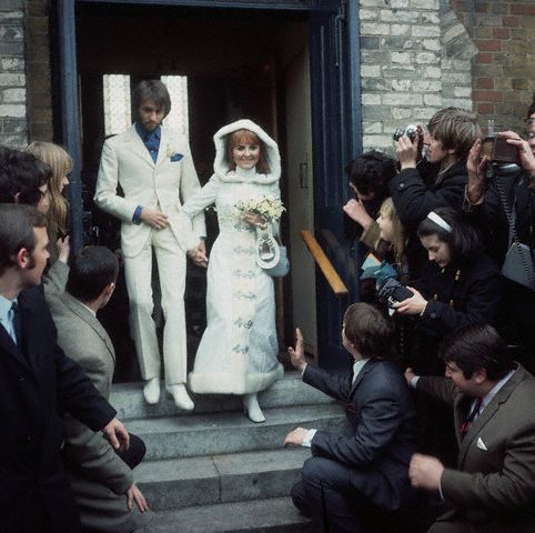 Maurice Gibb wedding Lulu